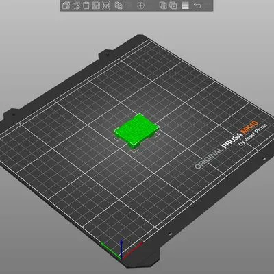Floor - Earth - Cracked Mud - Wall Edge 13.2 (NEAT/DEEP) - 3D Modular Dungeon Tile - DnD Town Minis (www.dnd.town) — Фото 3 из 3