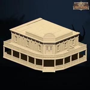 Ghost Town of the Western - Hotel & Saloon