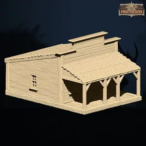 Ghost Town of the Western - General House 1