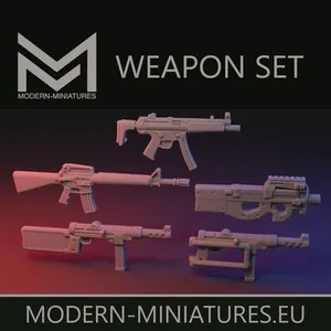28mm weapon pack for kitbashing