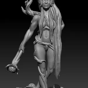 Halsia the Ancient Dryad SFW