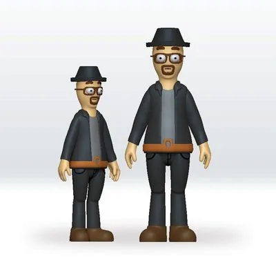 Schedule 1 game Walter White STL file - 3D Model Character