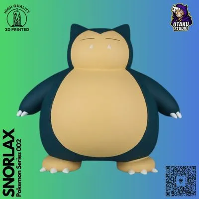 POKEMON SNORLAX 3D MODEL