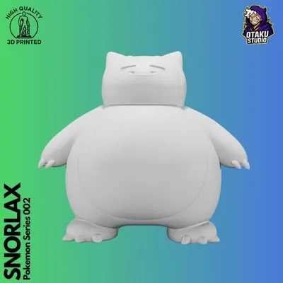 POKEMON SNORLAX 3D MODEL — Фото 2 из 6
