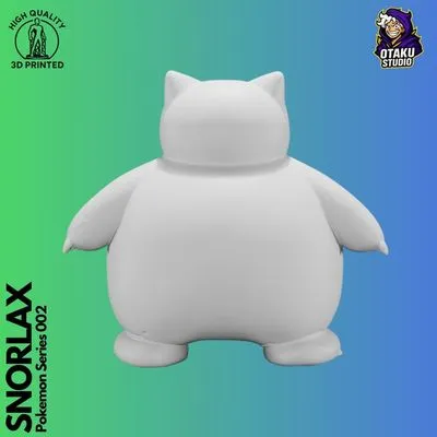 POKEMON SNORLAX 3D MODEL — Фото 3 из 6