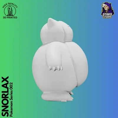 POKEMON SNORLAX 3D MODEL — Фото 4 из 6