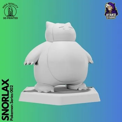 POKEMON SNORLAX 3D MODEL — Фото 6 из 6
