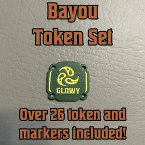 Malifaux Bayou Token and Marker Set