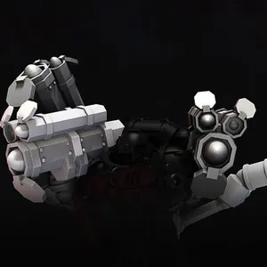 Weaponized servo arms