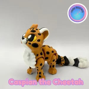 Caspian the Cheetah Flexi