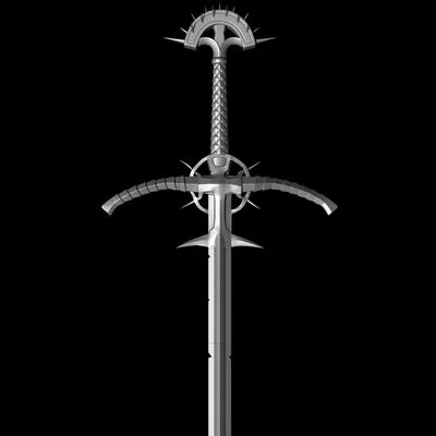 DARK CRUSADER GREATSWORD LORDS OF THE FALLEN LIFE SIZE – COSPLAY FAN ART STL — Фото 3 из 17