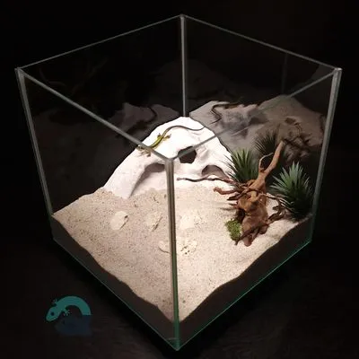 3D Printable Cave, Pet Shelter for Aquariums & Terrariums: Fish, Shrimp, Reptile, Spider and Bug Hide, Small Rock Form Tank Decor BreezeStone — Фото 3 из 9