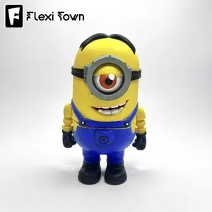 Flexi Stuart the Minion, Minions Collection, Articulated fidget figure, 3mf included
