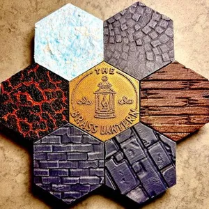Hexcellence – Core Floor Textures (5-Tile Pack)
