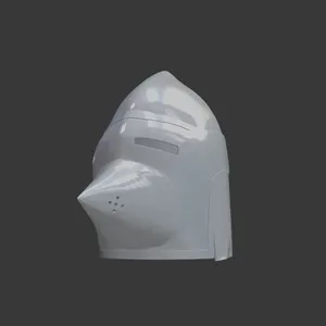 Medieval Bascinet / Sallet Helmet – Knight Armor 3D Print Model