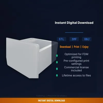 Hidden Bookend Creates Falling Books Illusion, Invisible - STL File for 3D Printing — Фото 2 из 5