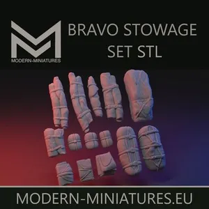 Stowage Set Bravo kitbash set for modern vehicles