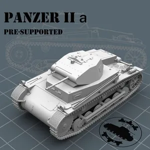 Panzer II AusF a - German Light Tank - 1/72 Scale
