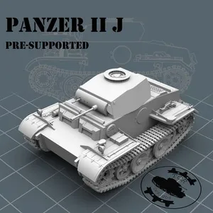 Panzer II AusF J - German Breakthrough Tank - 1/72 Scale