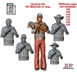 N3 Outlaw Driver – Retro Muscle Car Figure