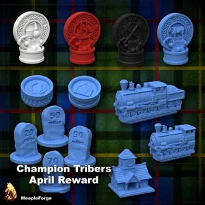 Clans of Caledonia Industria Board Game Upgrades