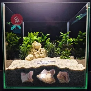 Aquarium & Terrarium decor cave | Critter underground hide | Fish, shrimp, reptile pet house | Atlantis Catacomb Hollow