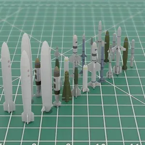 Western Aircraft Munitions Collection 1:100 Scale 3D Print Models