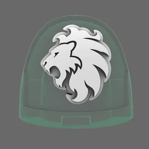Lion Spirit Knights V10R Shoulder Symbols LEFT
