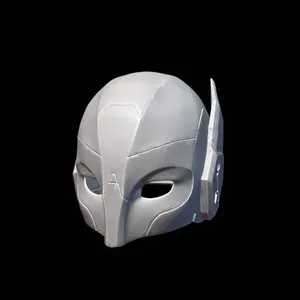 Bronze Knight Helmet 3D Printable Model