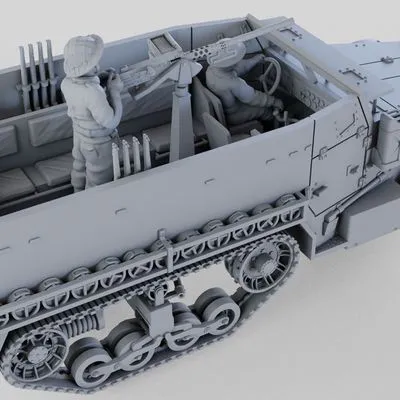 M5 Halftrack - British Army — Image 2 of 3
