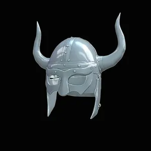 Horned Helm Wearable Helmet STL – Viking 3D Printable Model