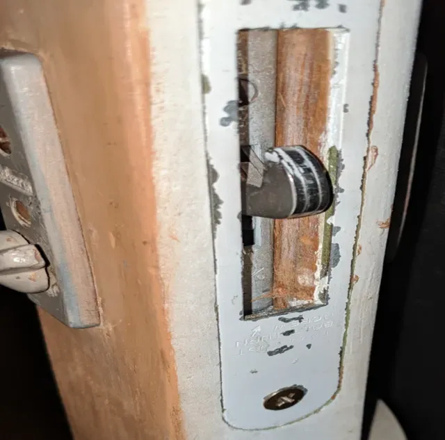 Sliding Glass Door Keeper/Strike — Image 2 of 2