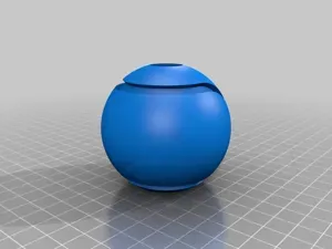 Tennis Ball walking stick end cap
