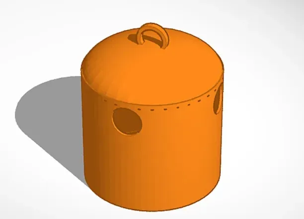 Glass Recycle bin scalemodel for diorama 1/14,1/16 — Image 2 of 3