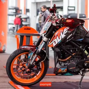 KTM/Duke 200 (2011-15) MX Mask holder
