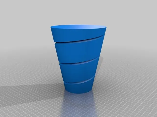 Bugged threaded Vase — Фото 3 из 4