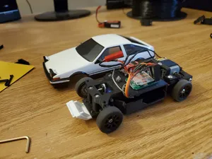 Fully Printed 1:28 RC Car Chassis (MINI-Z compatible)