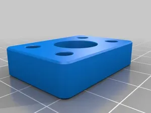 Anycubic Kossel E3D V6 Upgrade Spacer/Adaptor