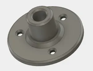 half inch tube braket