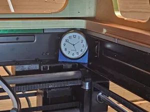 P1P Time-lapse clock magnetic mount