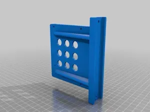 Raspberry PI 7 Inch Screen CR-10 Rail Mount