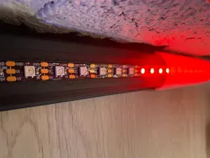LED Schiene+Diffusor für WS2812b (für 10mm Breite)