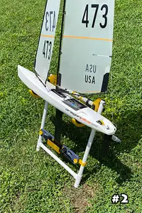 DF95 DF65 IOM US1M Star 45 PVC RC sailboat stand