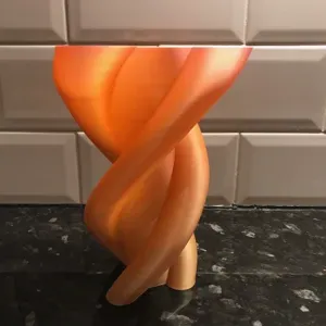 Candy twist vase