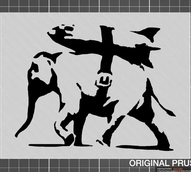 Banksy's Heavy Weaponry - 2 Color w/filament change (1 at a time) — Image 4 of 4