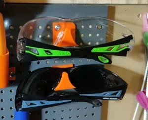 Biltema Pegboard Safety Glasses Holder