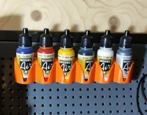 Vallejo Paint Holder for Biltema Pegboard