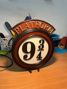 Harry Potter 9 3/4 Platform Sign