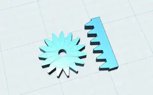 Lifting Mechanism Gear Set