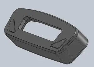 Protection compteur moto enduro